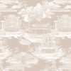 SW-FABR-BKK-B_swoon_fabric_BKK toile_Jo-Cream_31.2x22.5cm