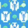 SW-FABR-BLLOB_swoon_fabric_Blue lobster_31.2x22.5cm