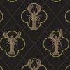 SW-FABR-GOLOBS_swoon_fabric_gold lobster_31.2x22.5cm