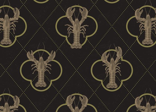 SW-FABR-GOLOBS_swoon_fabric_gold lobster_31.2x22.5cm