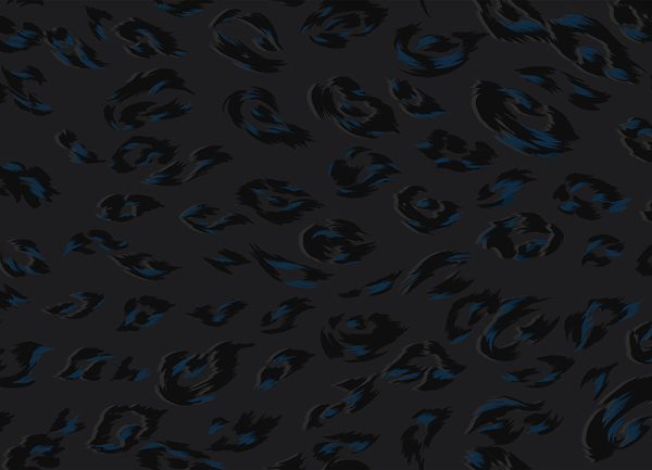 SW-FABR-LEOP-B_swoon_fabric_leopard blue black_31.2x22.5cm