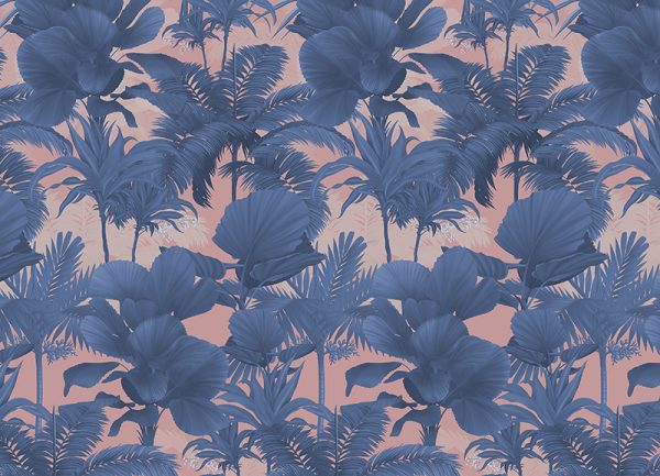 SW-FABR-PLANT-BLPI_swoon_fabric_Plantarium_Colour variety_Blue Pink_31.2x22.5cm