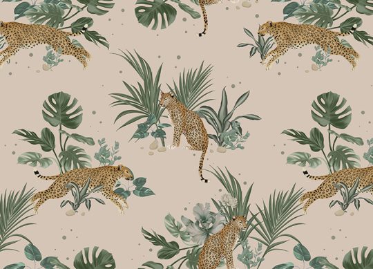 SW-FABR-TIGTOS-BE_swoon_fabric_Tiger Toscana_Beige_31.2x22.5cm