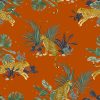 SW-FABR-TIGTOS-OR_swoon_fabric_Tiger Toscana_Orange_31.2x22.5cm