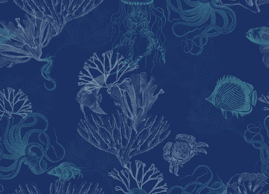 SW-FABR-UNDER-D_swoon_fabric_under the sea dark_31.2x22.5cm